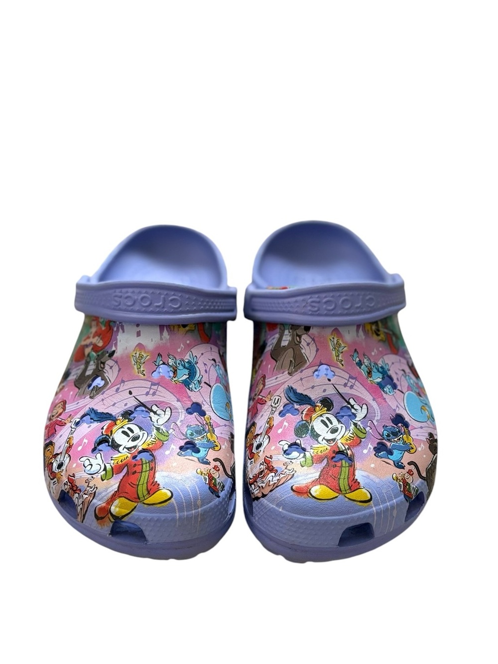 CROCS Disney Parks 100 Years Mickey Mouse Music & Wonder Adult Crocs Size W11